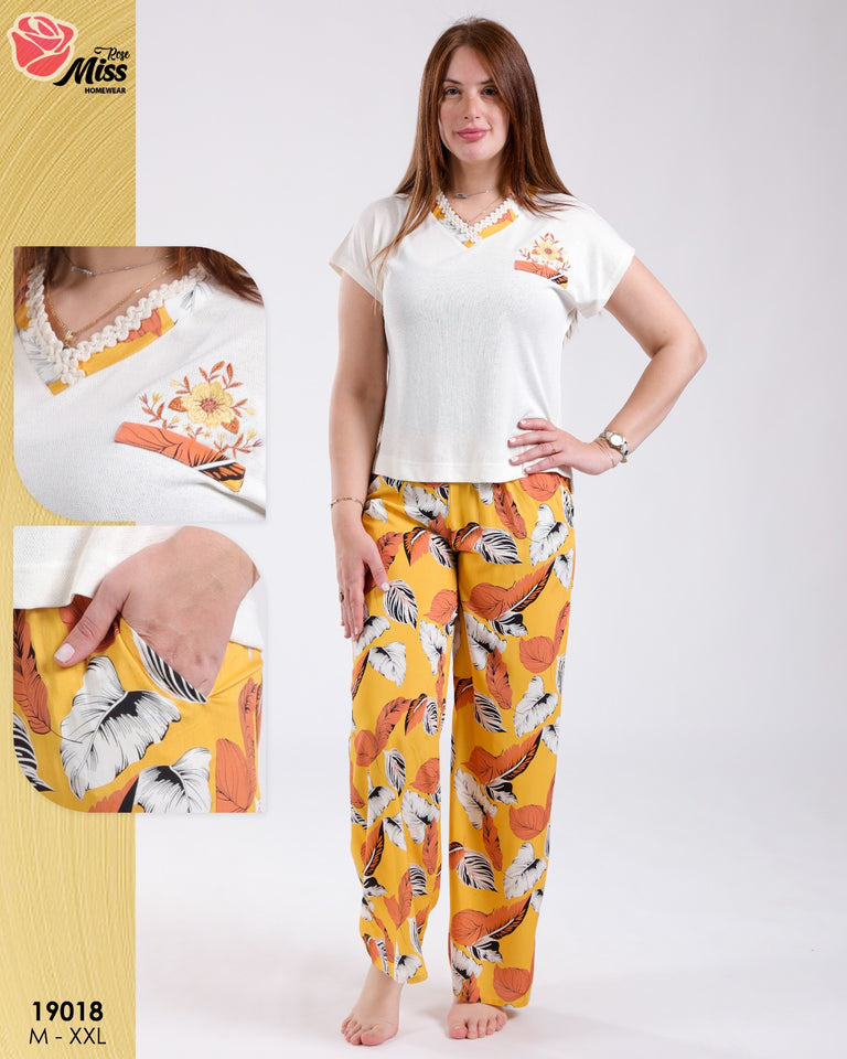 Pyjama Femme MISS - Élégance et Confort pour des Moments Précieux