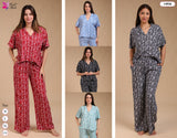 Pyjama Femme  en Tissu Rallons – Élégance et Douceur pour des Nuits Sereines 🌙🌿