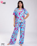Pyjama Femme Lina mode  - Confort Absolu et Style Maison en Tissu Rayon