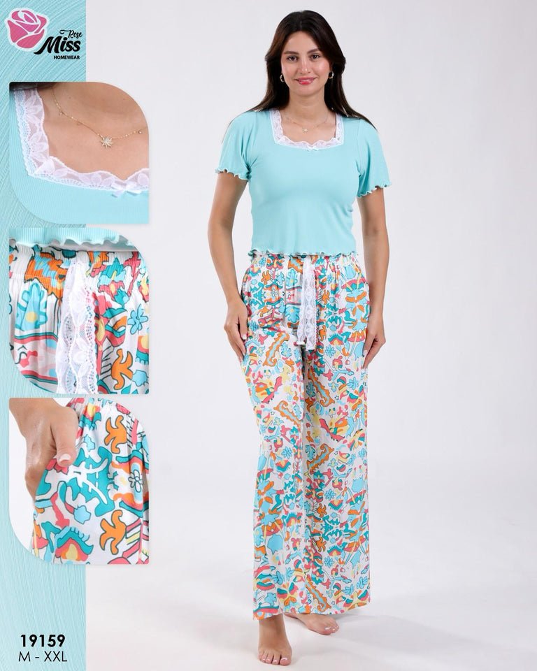 Pyjama  Femme LINAMODE - Douceur Absolue en Tissu Rayon