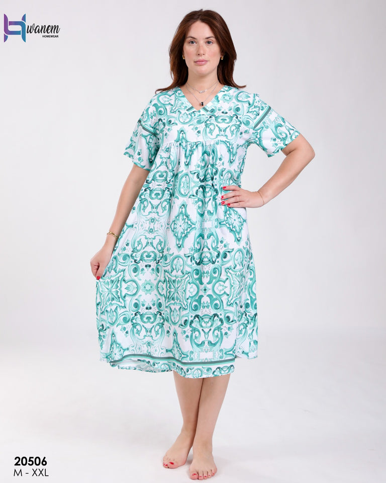 Pyjama Robe Femme en Rayon – NOMENZAR – Élégance et Confort pour vos Nuits