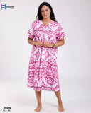 Pyjama Robe Femme en Rayon – NOMENZAR – Élégance et Confort pour vos Nuits