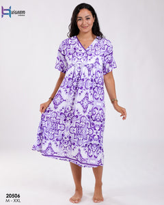 Pyjama Robe Femme en Rayon – NOMENZAR – Élégance et Confort pour vos Nuits