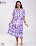 Pyjama Robe Femme en Rayon – NOMENZAR – Élégance et Confort pour vos Nuits