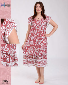 Pyjama Robe Femme  Douceur et Élégance en Rayon