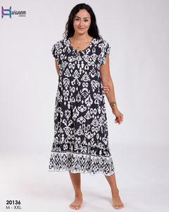 Pyjama Robe Femme  Douceur et Élégance en Rayon