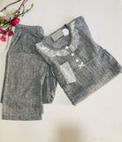 Pyjama Femme 2 Pièces en Tricot – Confort & Élégance