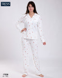 ✨ Pyjama Femme en Velours – Confort & Élégance en Blanc 🤍