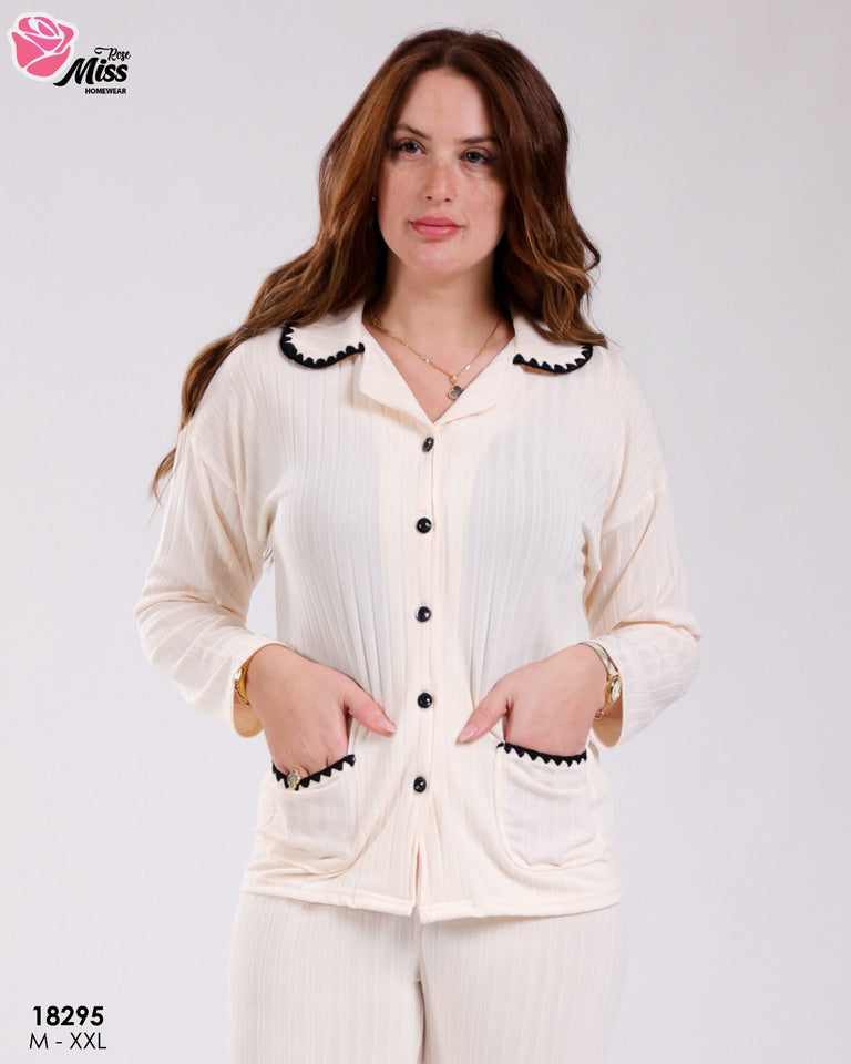 Pyjama Femme Tricoté  - L'Essence du Confort et du Style