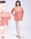 Pyjama Femme en Velours TRESS® - Confiance et Bien-être en Édition Limitée