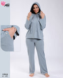 💙 Pyjama Femme en Fibre de Coton Bleu – Douceur &amp; Style 💙