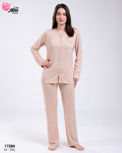 Pyjama Deux Pièces "MISS" - Élégance et Douceur