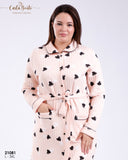 Peignoir Femme CarlaBento 🌸 Luxe et Douceur