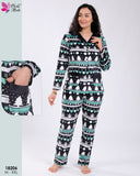 Pyjama Femme en Tissu Polaire – Douceur & Chaleur Totale (Copie)