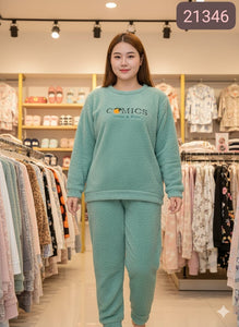 Pyjama Polaire Femme TAMICS - L'Essence du Foyer