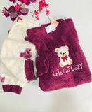 🐻 Pyjama Femme en Polaire – Douceur & Cocooning ❄️