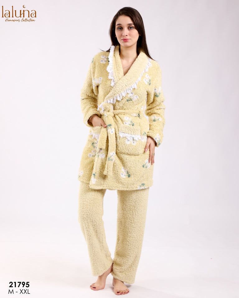Pyjama Femme en Polaire Homogeasy Collection – Confort & Douceur Absolus 🌙🧸