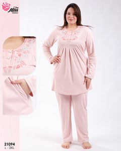 Pyjama Femme en Coton – Élégance & Confort au Quotidien 🌸