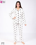 Pyjama Flora – Élégance botanique et douceur printanière