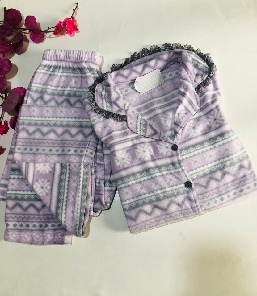 🌙 Pyjama Femme en Polaire – Douceur & Chaleur ()