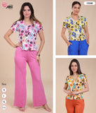 Pyjama Femme Fleuri – Douceur & Élégance au Quotidien 🌸