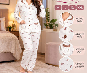 Pyjama Femme en Velours