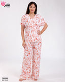 ✨ Pyjama Femme en Rallon Orange – Fraîcheur & Style Vibrant ✨
