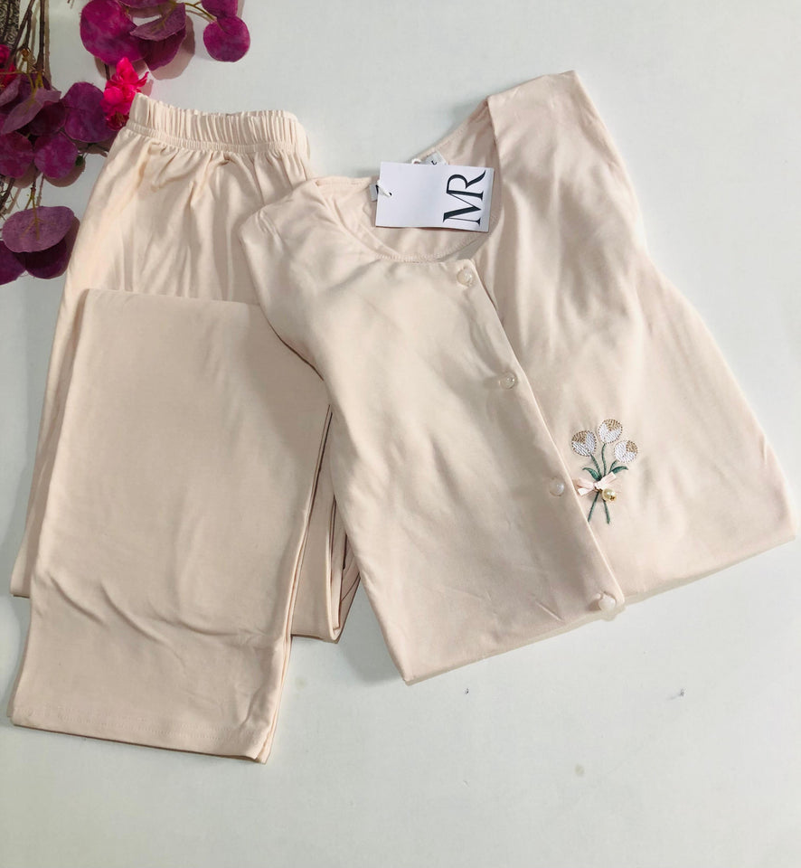 Pyjama Femme en Viscose Beige – Élégance Naturelle & Confort Absolu 🤎