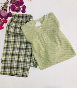 🌙 Pyjama Doux en Coton - Confort & Style