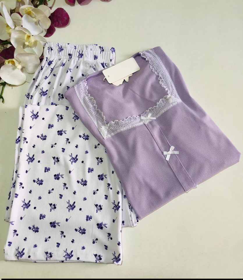 🌸 Pyjama Femme Élégant & Féminin 🌸