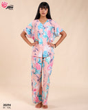 ✨ Pyjama Femme en Rallon – Douceur & Féminité en Rose ✨