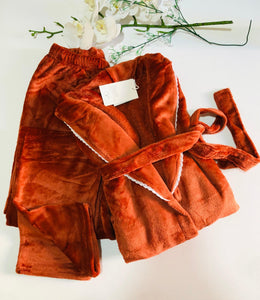 ✨ Pyjama Femme en Polaire Ultra-Douce – Confort & Élégance à Domicile