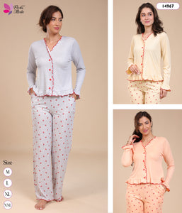 Pyjama Femme Élégant & Confortable