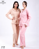 🌸 Pyjama Femme 2 Pièces – Confort & Élégance