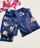 Pyjama velours TRESS – Douceur luxueuse et élégance détendue