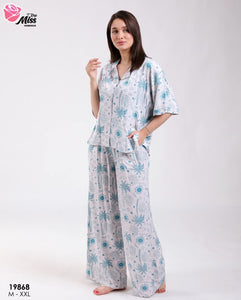 ✨ Pyjama Femme en Rallon – Élégance & Confort Absolu ✨