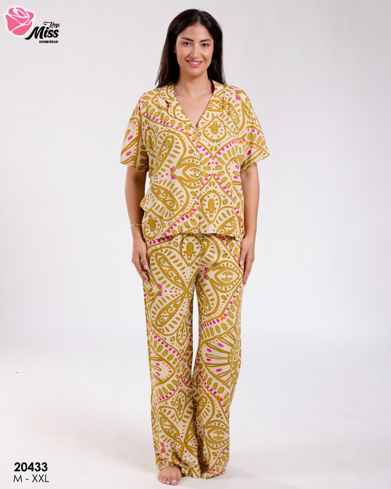 Pyjama Femme Lina mode - Douceur et Élégance en Rayon