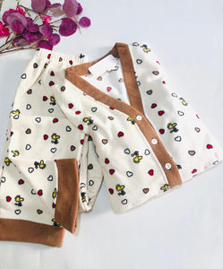 ✨ Pyjama Femme en Polaire Imprimé – Douceur, Chaleur & Style Cozy