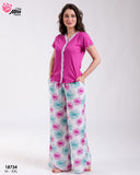 Pyjama Femme Demi-Manches – Confort et Douceur