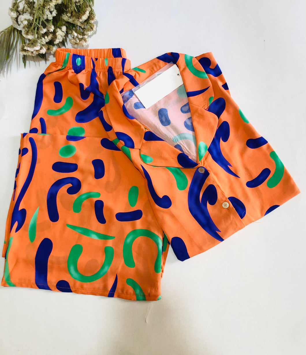 Pyjama Femme Lina mode  - Confort Absolu et Style Maison en Tissu Rayon