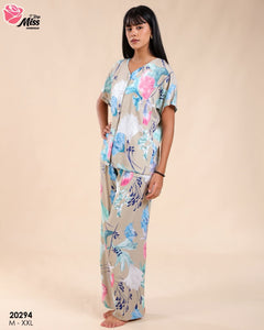 Pyjama Femme en Rallon – Élégance Naturelle en Beige ✨