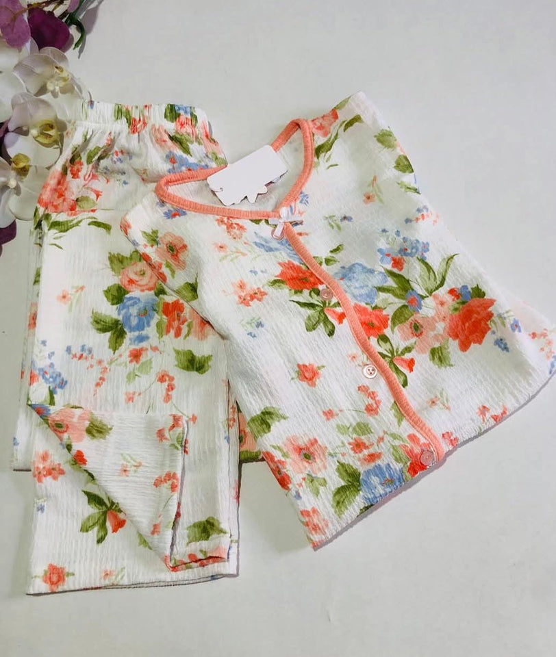 Pyjama Femme Orange – Douceur & Confort 🧡