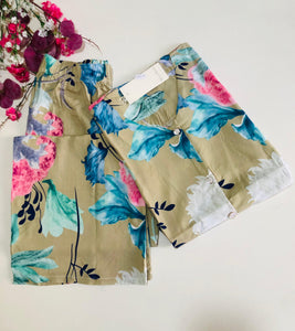 Pyjama Femme en Rallon – Élégance Naturelle en Beige ✨