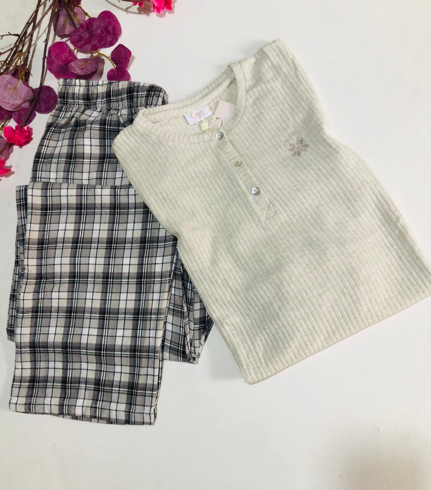 🌙 Pyjama Doux en Coton - Confort & Style