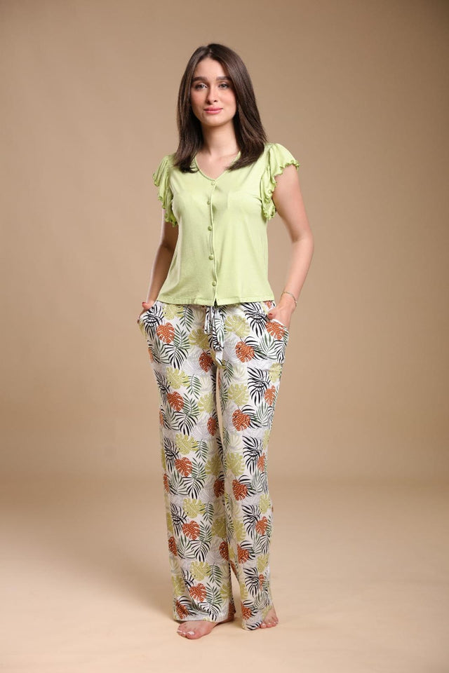 Pyjama Femme Tropical Rose Miss – Fraîcheur & Légèreté au Quotidien
