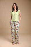 Pyjama Femme Tropical Rose Miss – Fraîcheur & Légèreté au Quotidien