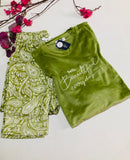 🌙 Pyjama Femme en Velours – Confort & Élégance