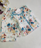Pyjama Femme Fleuri – Douceur & Élégance 🌸