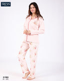 Pyjama velours TRESS – Douceur luxueuse et élégance détendue