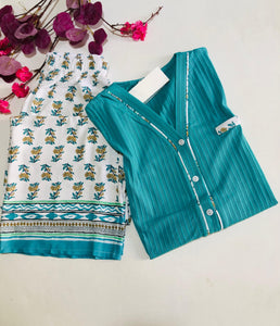 Pyjama Femme Confort & Douceur 💚🌸